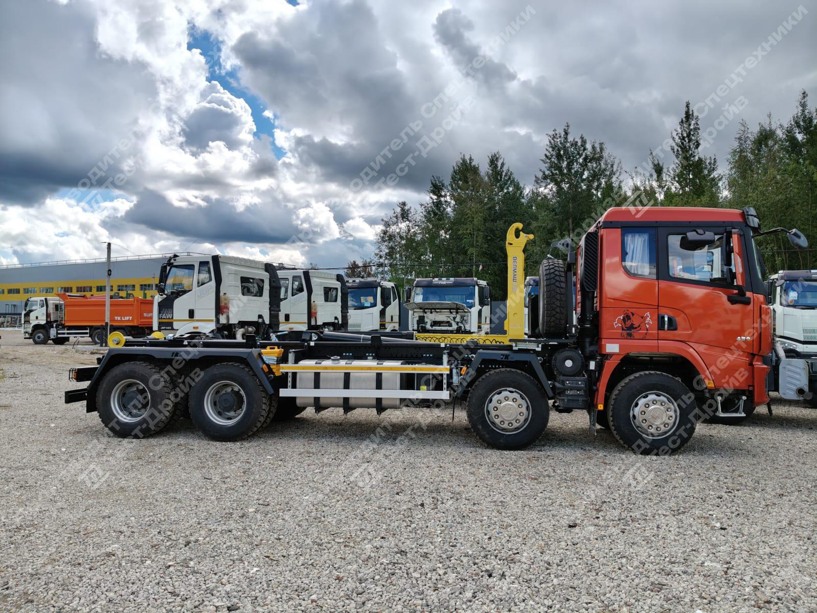 Мультилифт Shacman X3000 8x4 с крюком Велмаш Т26 Фото №2