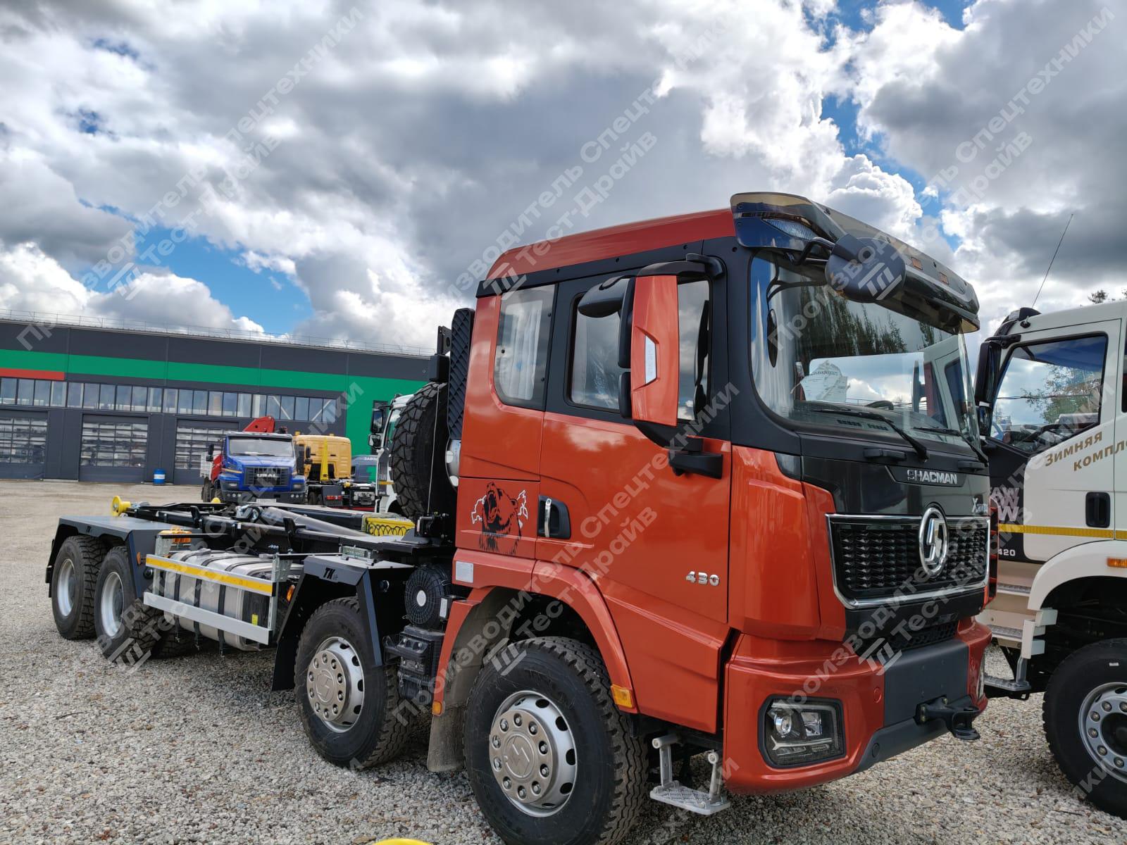 Мультилифт Shacman X3000 8x4 с крюком Велмаш Т26 Фото №1