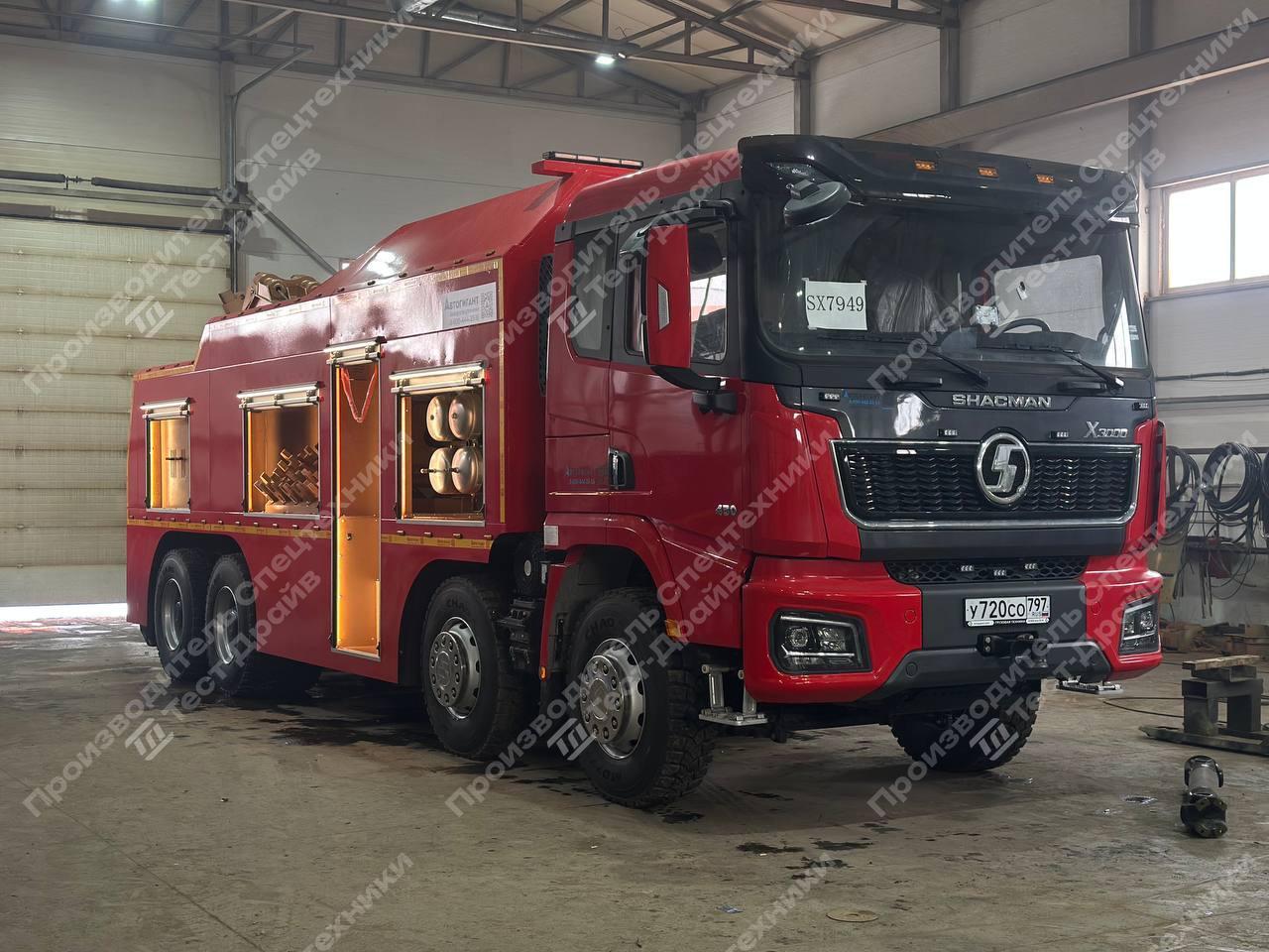 Грузовой эвакуатор Shacman X3000 8x4 Фото №7
