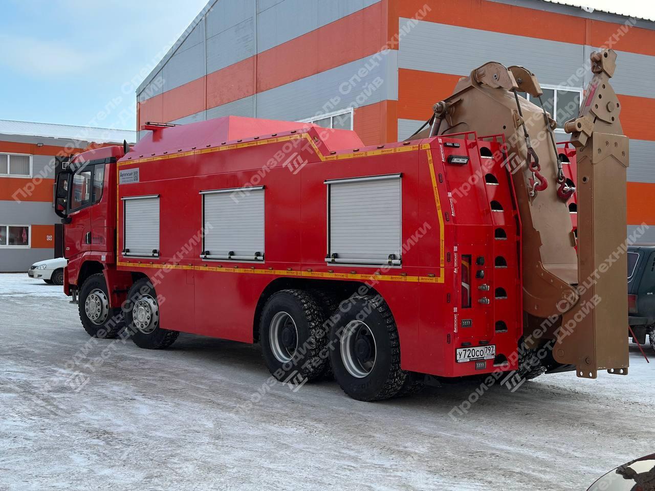 Грузовой эвакуатор Shacman X3000 8x4 Фото №4