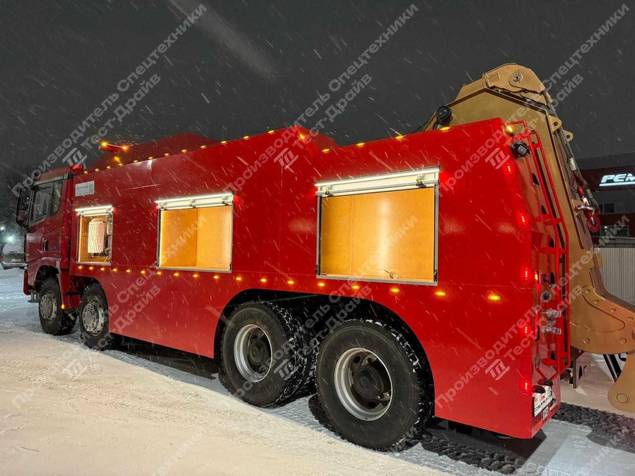 Грузовой эвакуатор Shacman X3000 8x4 Фото №15