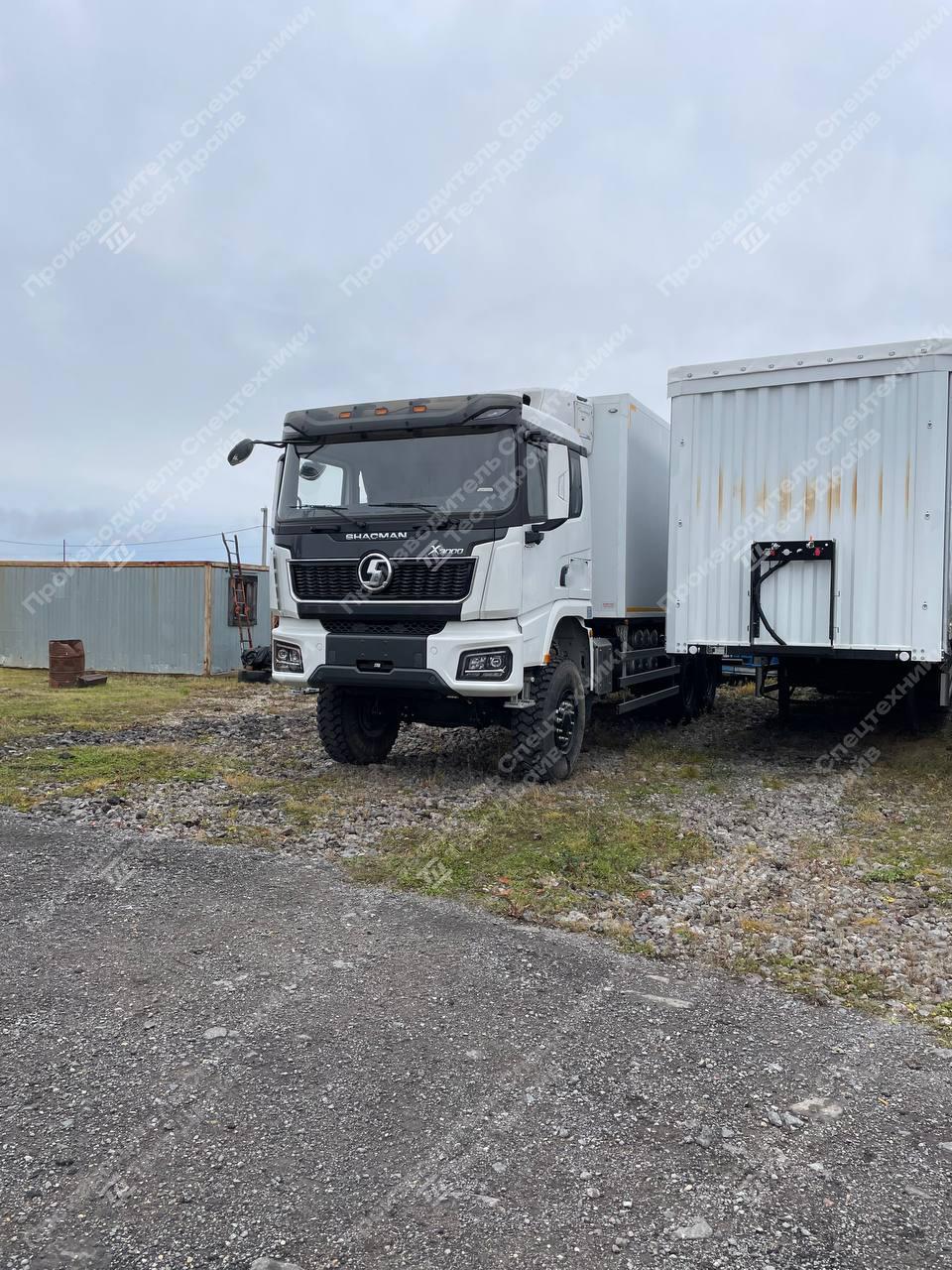 Рефрижератор Shacman X3000 6x6 с ХОУ Carrier CityMax 400 Фото №12