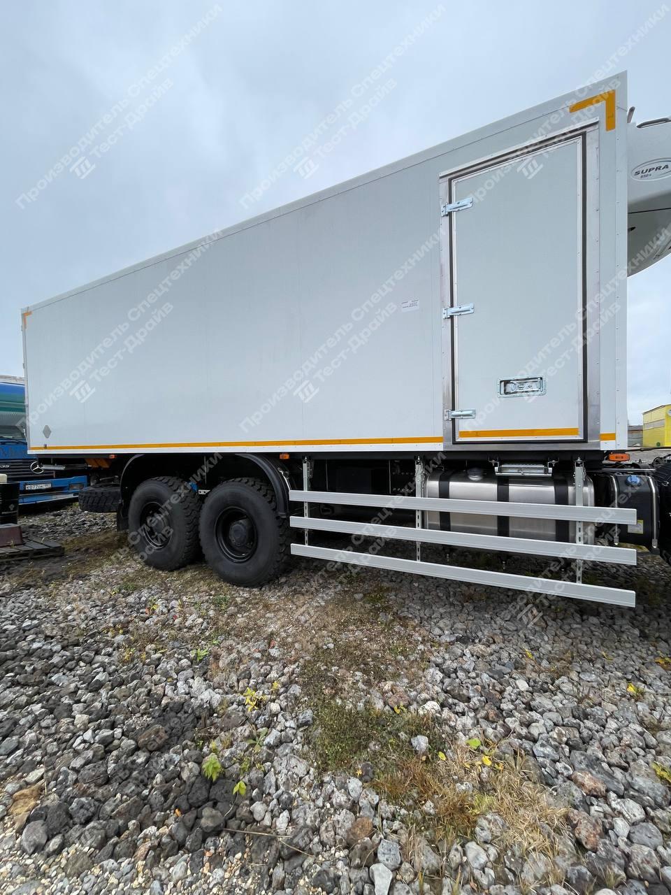 Рефрижератор Shacman X3000 6x6 с ХОУ Carrier CityMax 400 Фото №11