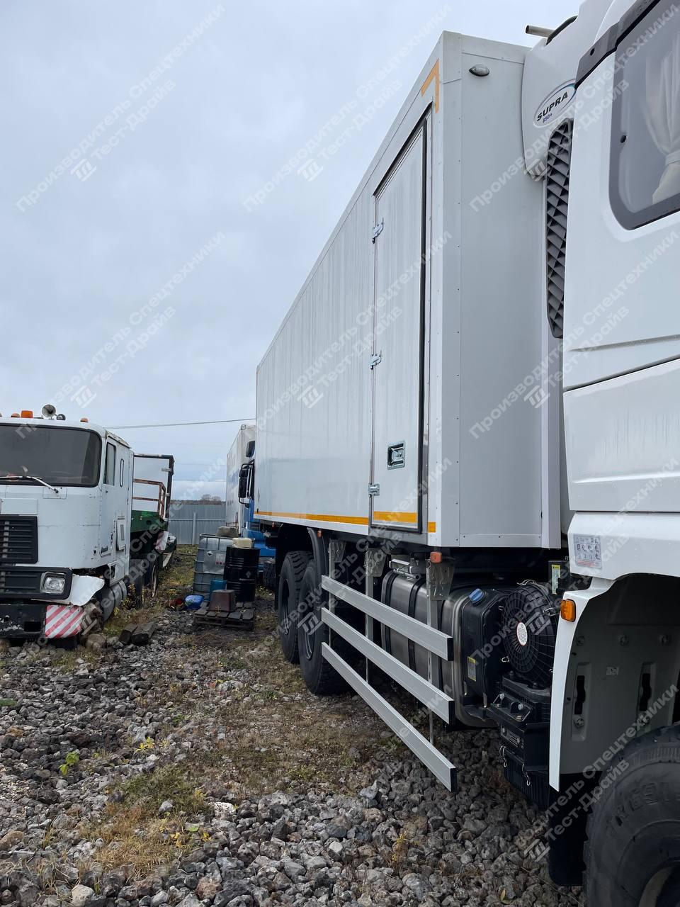 Рефрижератор Shacman X3000 6x6 с ХОУ Carrier CityMax 400 Фото №13