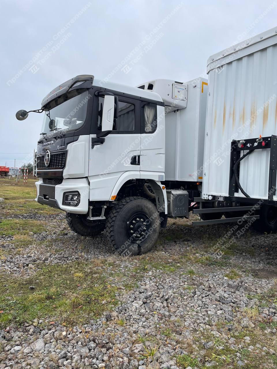 Рефрижератор Shacman X3000 6x6 с ХОУ Carrier CityMax 400 Фото №14