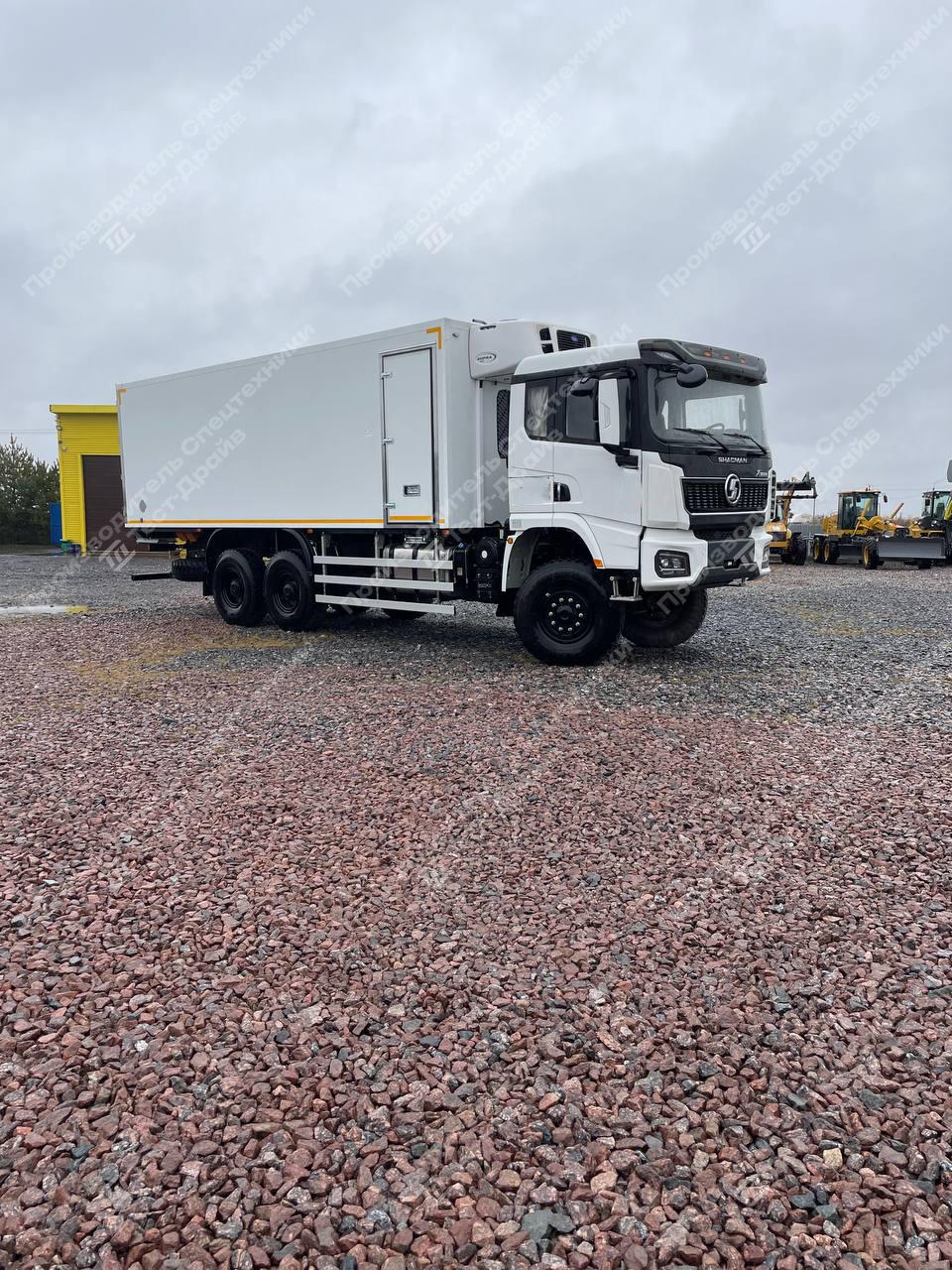 Рефрижератор Shacman X3000 6x6 с ХОУ Carrier CityMax 400 Фото №3