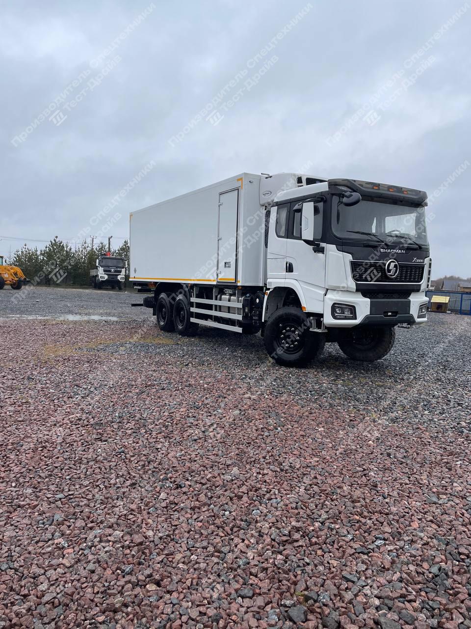 Рефрижератор Shacman X3000 6x6 с ХОУ Carrier CityMax 400 Фото №6