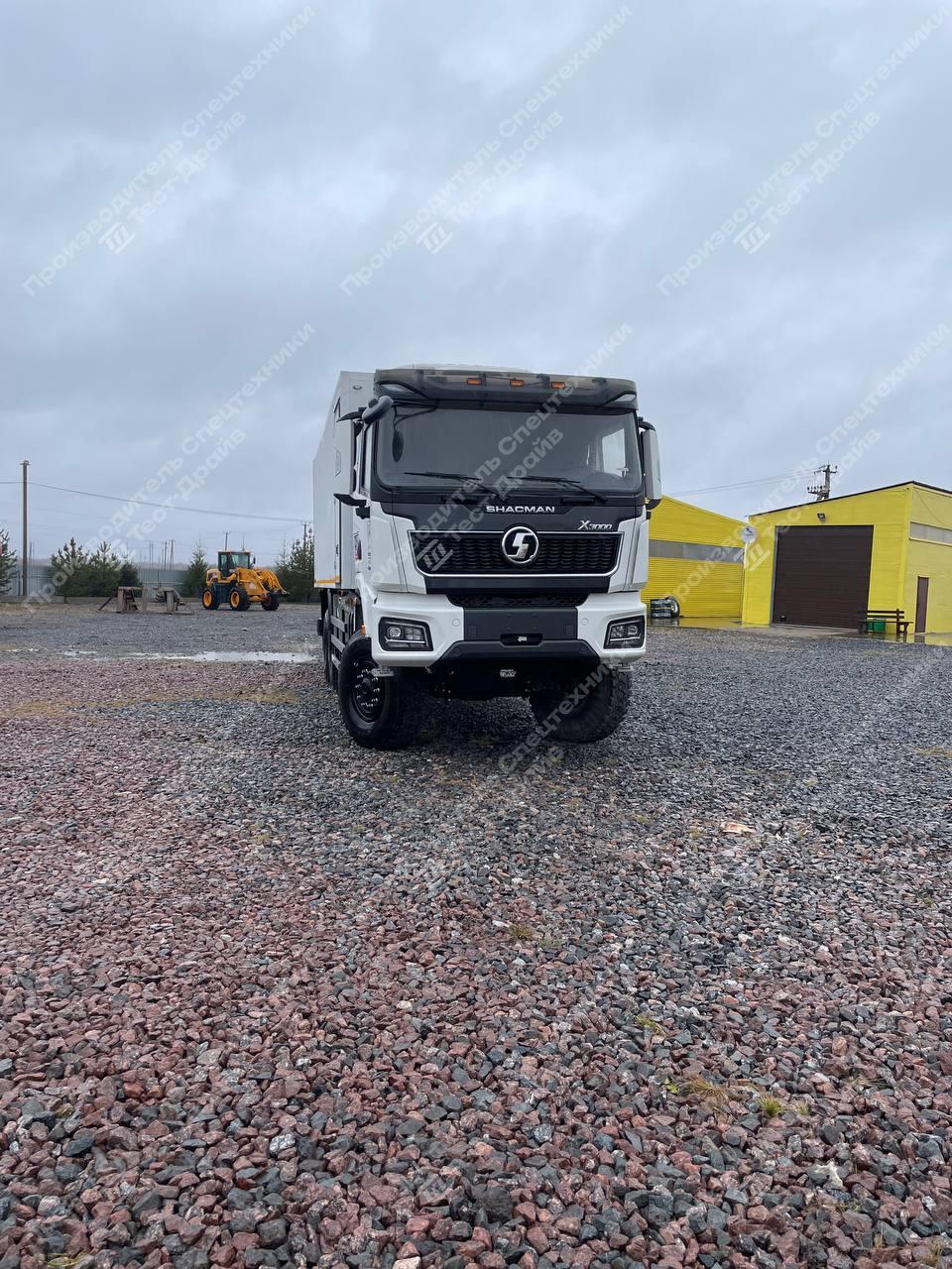 Рефрижератор Shacman X3000 6x6 с ХОУ Carrier CityMax 400 Фото №5