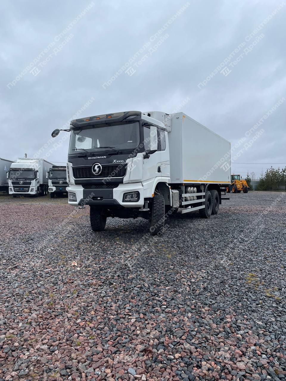 Рефрижератор Shacman X3000 6x6 с ХОУ Carrier CityMax 400 Фото №2