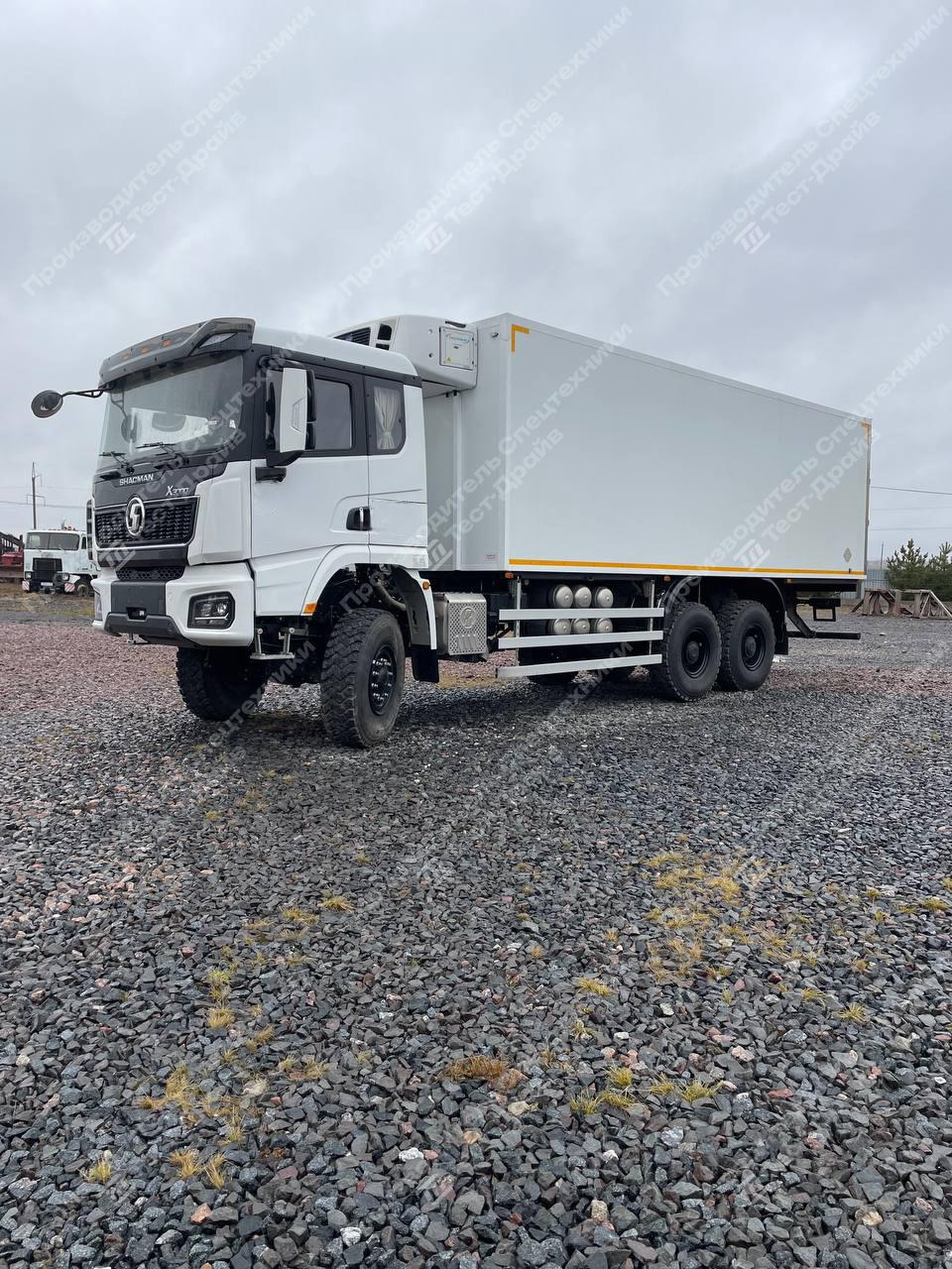 Рефрижератор Shacman X3000 6x6 с ХОУ Carrier CityMax 400 Фото №4