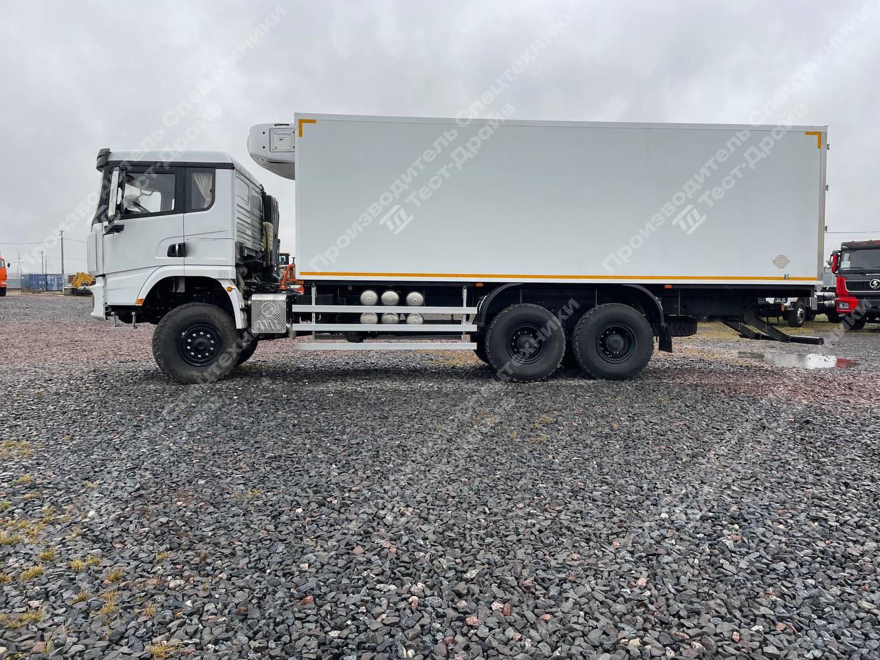 Рефрижератор Shacman X3000 6x6 с ХОУ Carrier CityMax 400 Фото №7