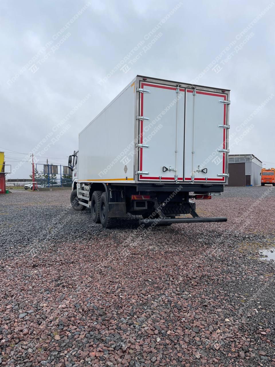 Рефрижератор Shacman X3000 6x6 с ХОУ Carrier CityMax 400 Фото №8