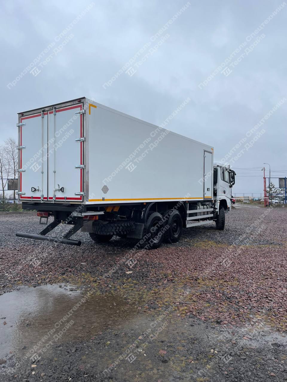 Рефрижератор Shacman X3000 6x6 с ХОУ Carrier CityMax 400 Фото №10