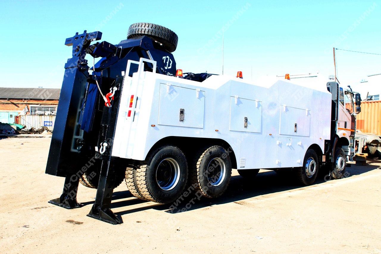 Грузовой эвакуатор FAW CA3310 8x4 Фото №3