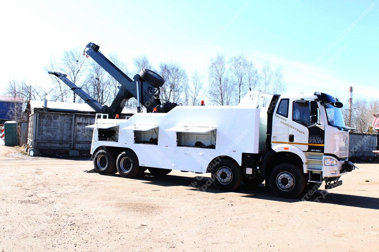 Грузовой эвакуатор FAW CA3310 8x4 Фото №5