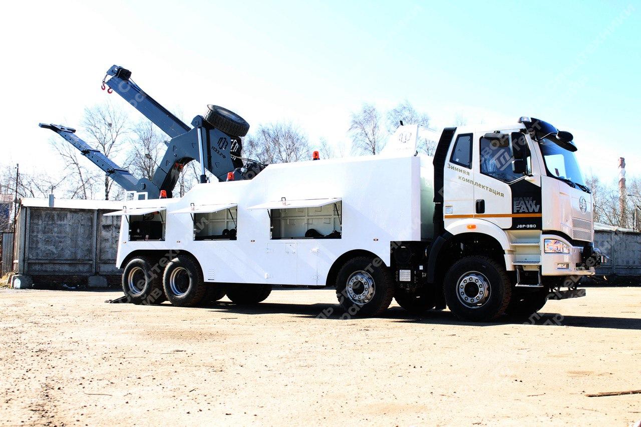 Грузовой эвакуатор FAW CA3310 8x4 Фото №6