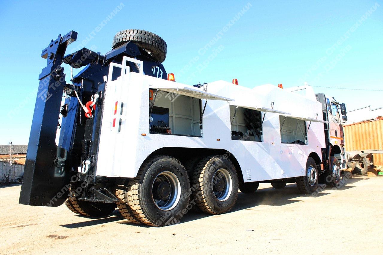 Грузовой эвакуатор FAW CA3310 8x4 Фото №9