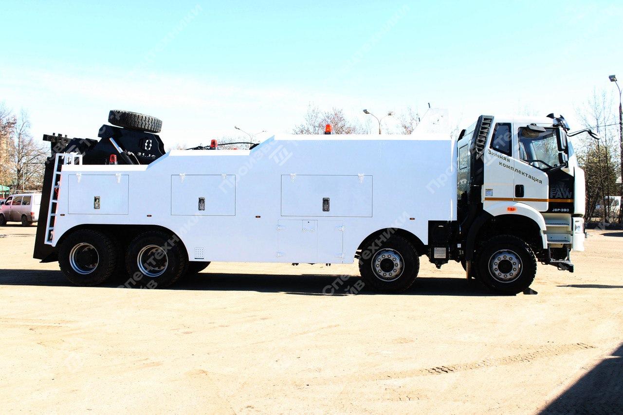Грузовой эвакуатор FAW CA3310 8x4 Фото №12