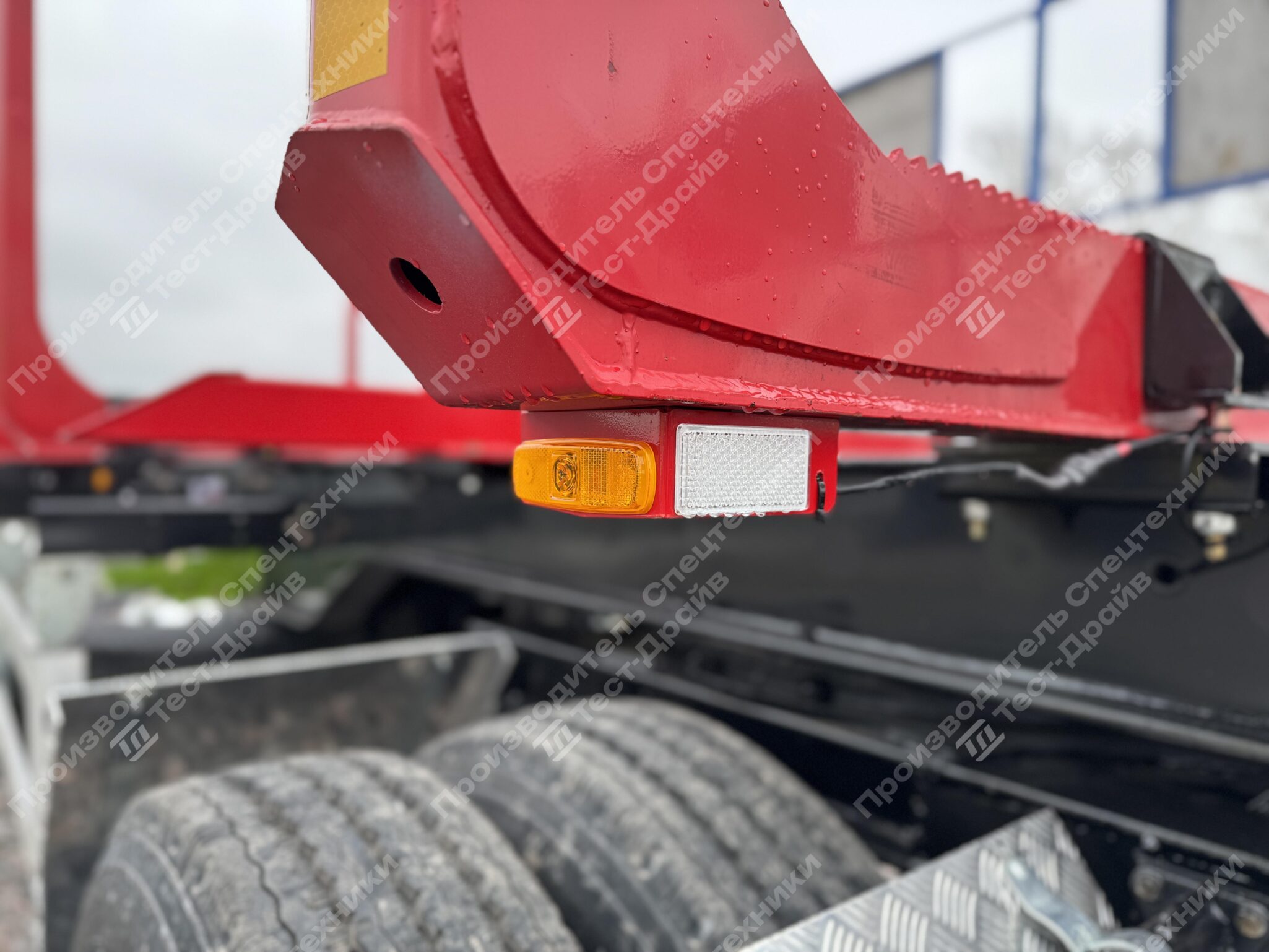 Прицеп сортиментовоз ТК ТД трехосный - 4 неразборных коника Фото №12