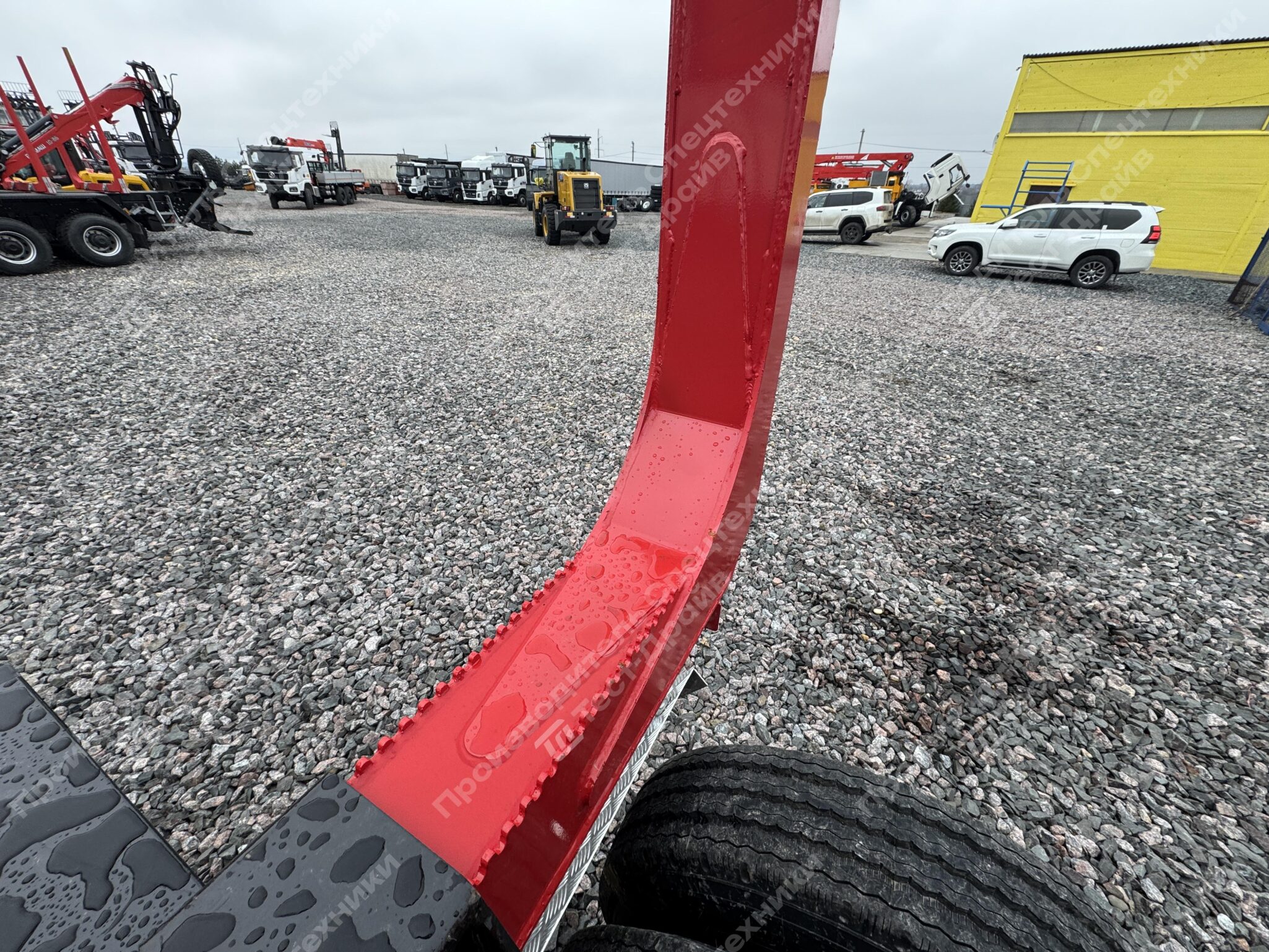 Прицеп сортиментовоз ТК ТД трехосный - 4 неразборных коника Фото №14