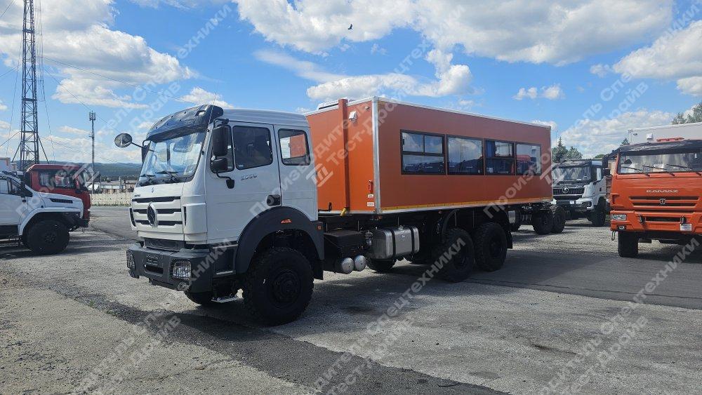 Вахтовый автобус Beiben NG80B 6x6 на 28 мест Фото №2