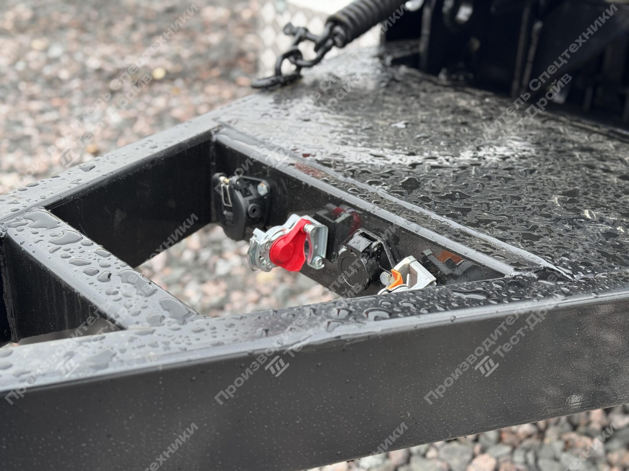 Прицеп сортиментовоз ТК ТД трехосный - 4 неразборных коника Фото №31