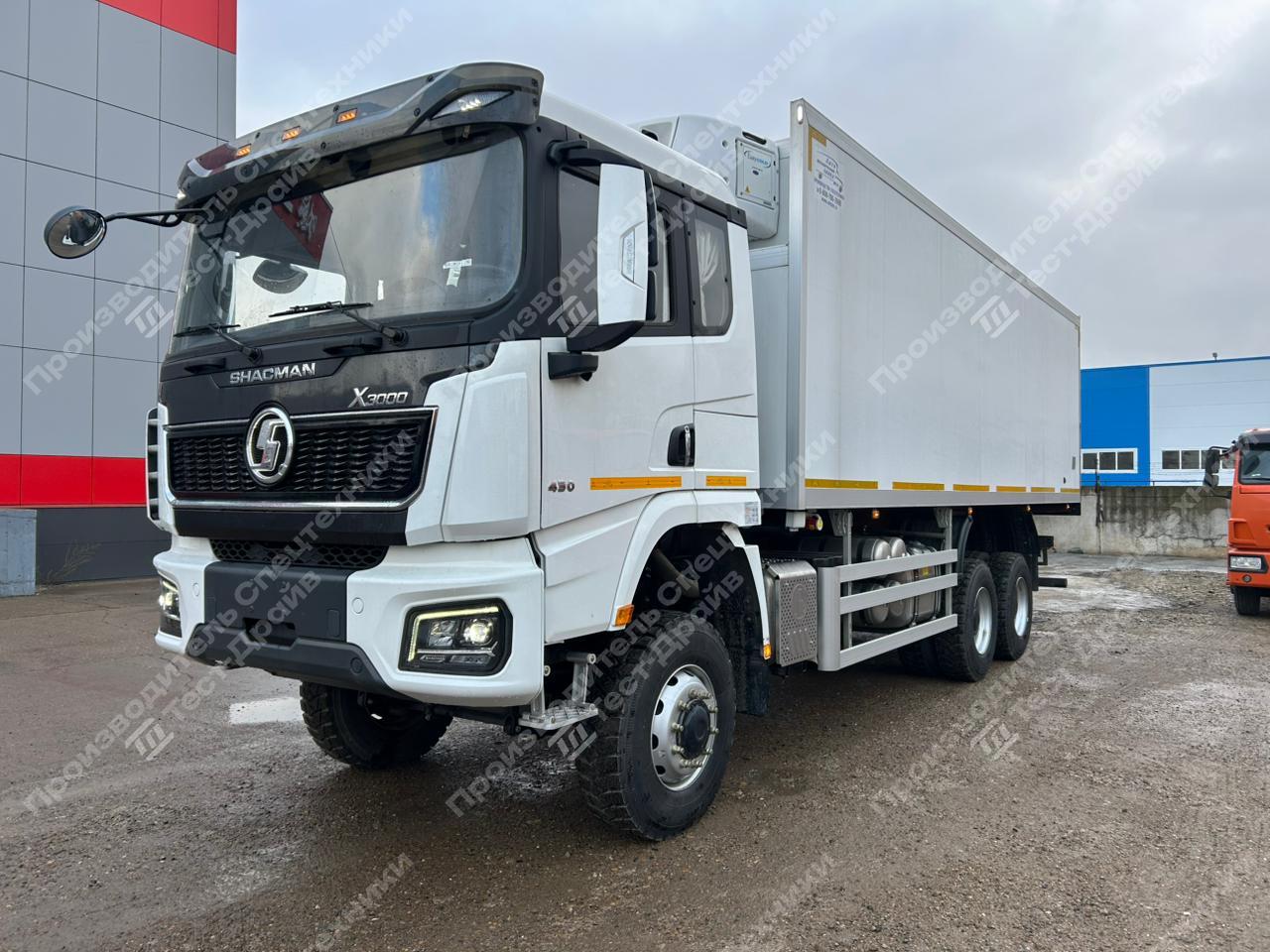 Рефрижератор Shacman X3000 6x6 с ХОУ Carrier Supra 850 Фото №9