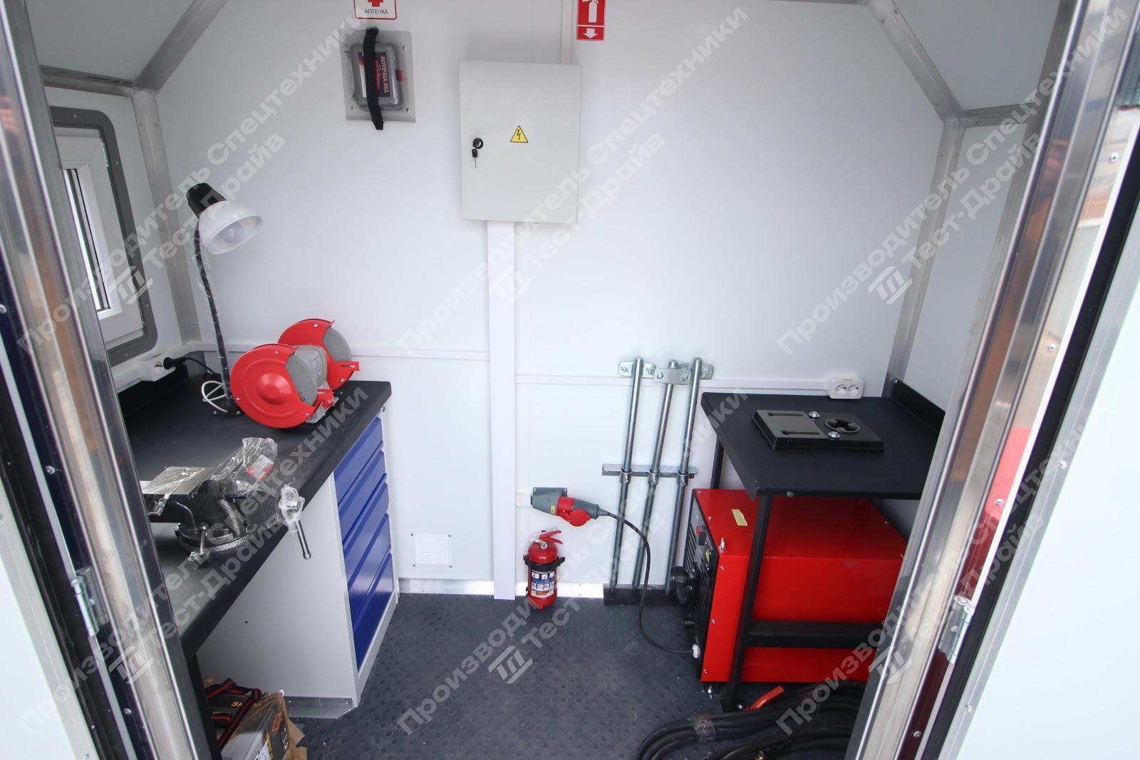 ПАРМ Beiben BBTR 2643 6x6 с КМУ Инман ИМ 77 Фото №8