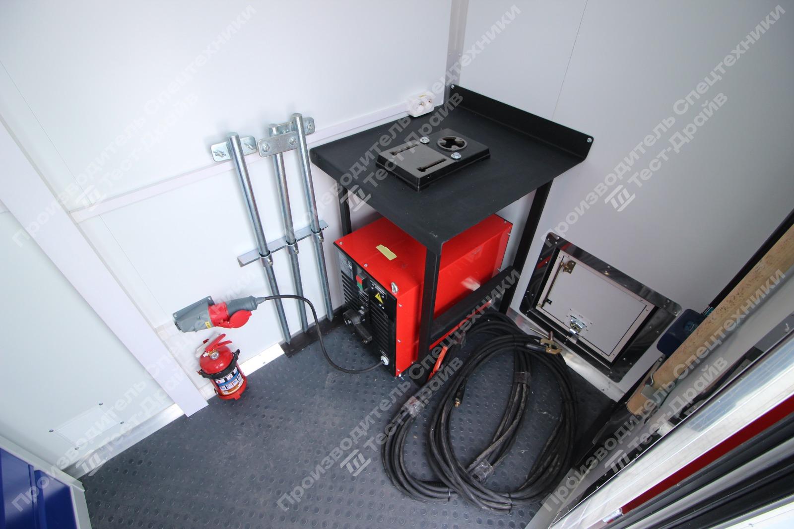 ПАРМ Beiben BBTR 2643 6x6 с КМУ Инман ИМ 77 Фото №6