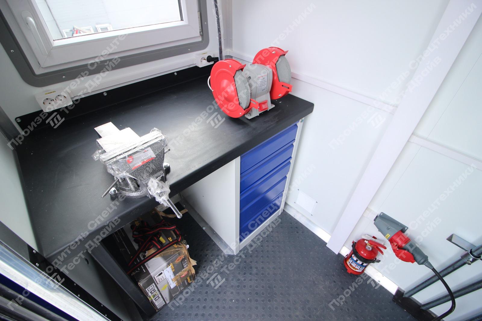 ПАРМ Beiben BBTR 2643 6x6 с КМУ Инман ИМ 77 Фото №10