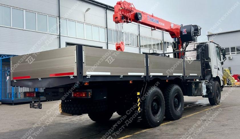 Бортовой Beiben NG80B 6x6 с КМУ Kanglim KS2056 Фото №6