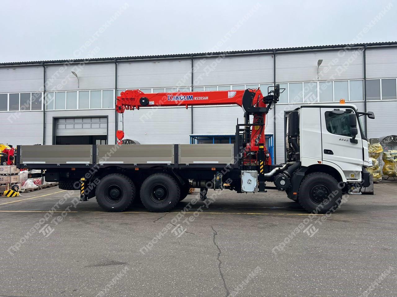 Бортовой Beiben NG80B 6x6 с КМУ Kanglim KS2056 Фото №3