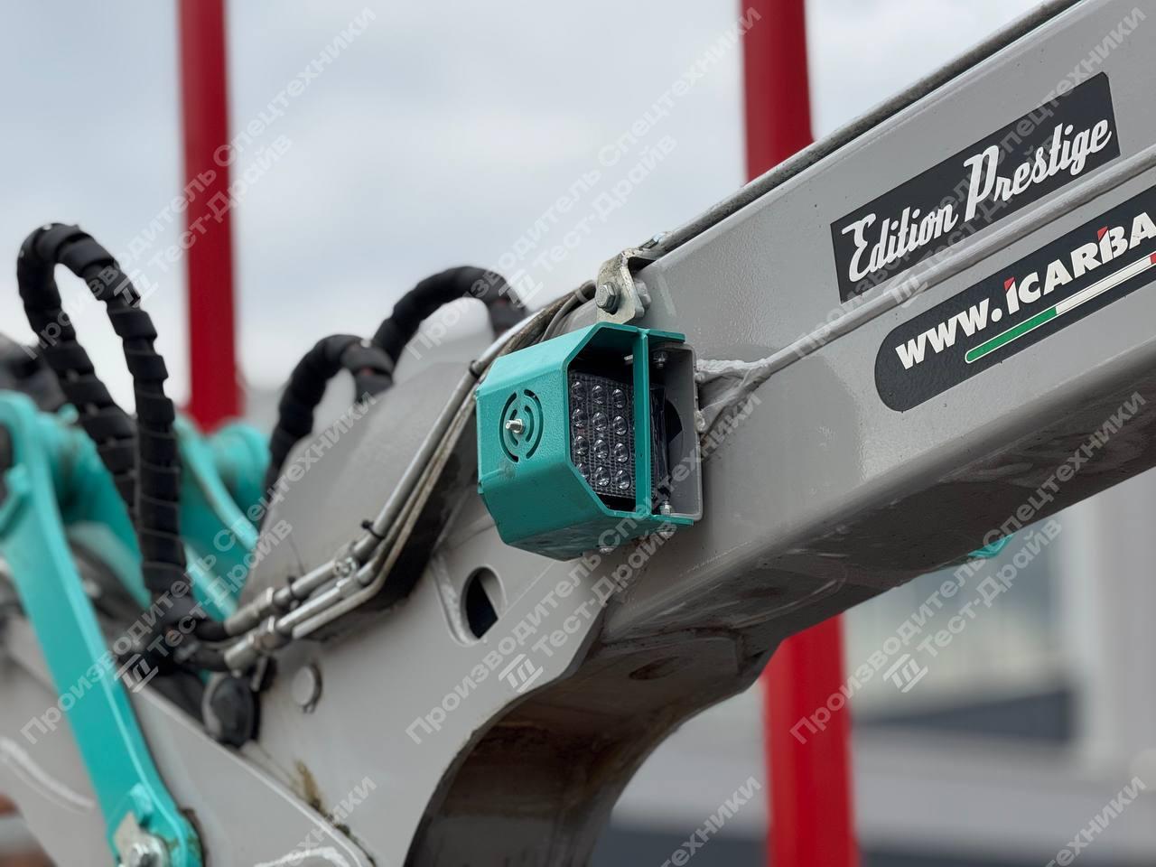 Сортиментовоз HOWO 6x4 с ГМУ ICARBAZZOLI IB 100 L98 и площадкой ЛЕСОVOZ Фото №29