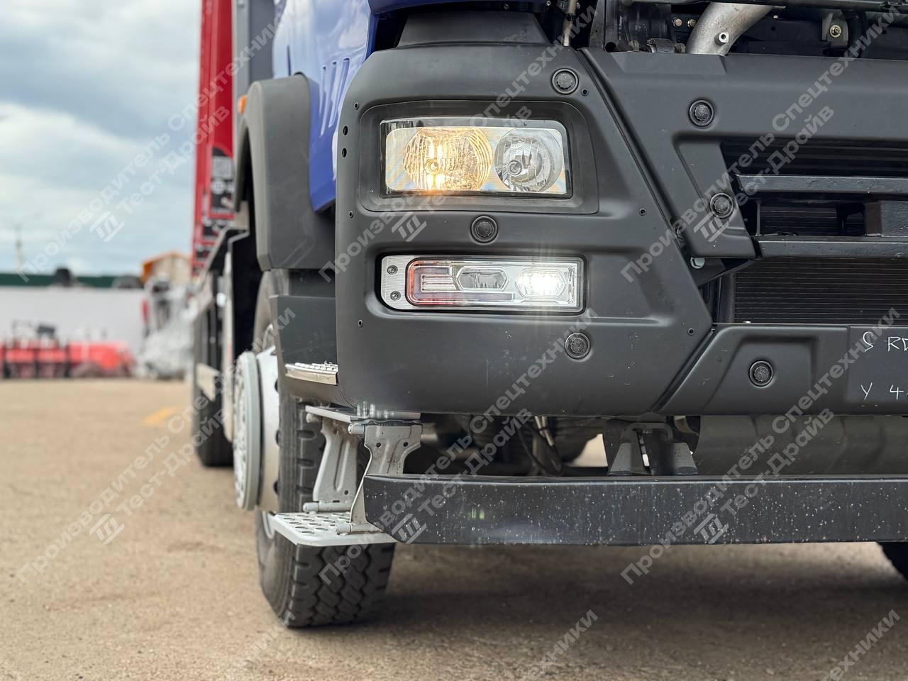 Сортиментовоз HOWO 6x4 с ГМУ ICARBAZZOLI IB 100 L98 и площадкой ЛЕСОVOZ Фото №30