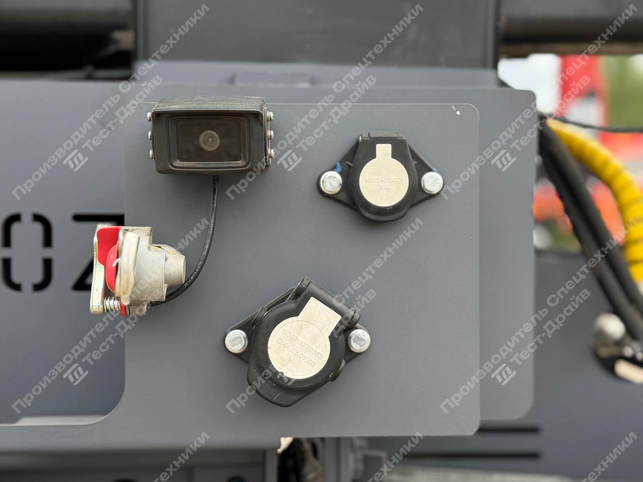 Сортиментовоз HOWO 6x4 с ГМУ ICARBAZZOLI IB 100 L98 и площадкой ЛЕСОVOZ Фото №32