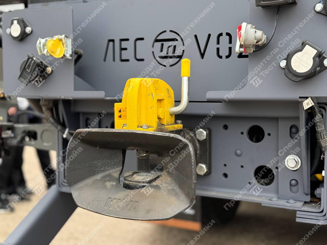 Сортиментовоз HOWO 6x4 с ГМУ ICARBAZZOLI IB 100 L98 и площадкой ЛЕСОVOZ Фото №33