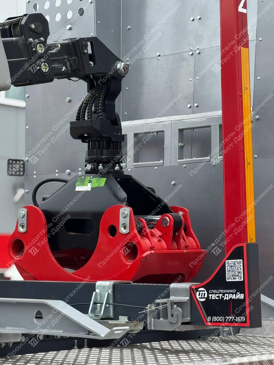 Сортиментовоз HOWO 6x4 с ГМУ ICARBAZZOLI IB 100 L98 и площадкой ЛЕСОVOZ Фото №36