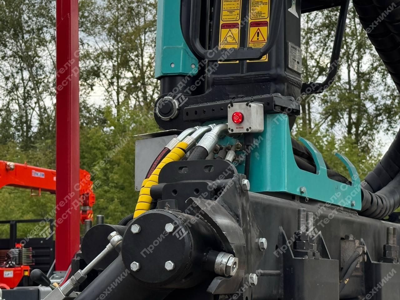 Сортиментовоз HOWO 6x4 с ГМУ ICARBAZZOLI IB 100 L98 и площадкой ЛЕСОVOZ Фото №44