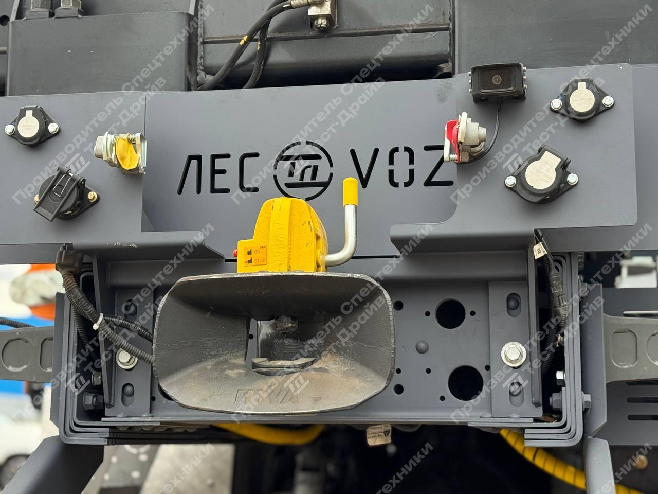 Сортиментовоз HOWO 6x4 с ГМУ ICARBAZZOLI IB 100 L98 и площадкой ЛЕСОVOZ Фото №23