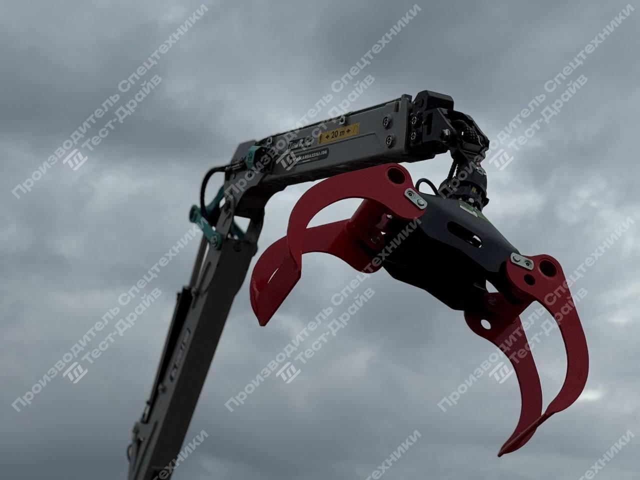 Сортиментовоз HOWO 6x4 с ГМУ ICARBAZZOLI IB 100 L98 и площадкой ЛЕСОVOZ Фото №27