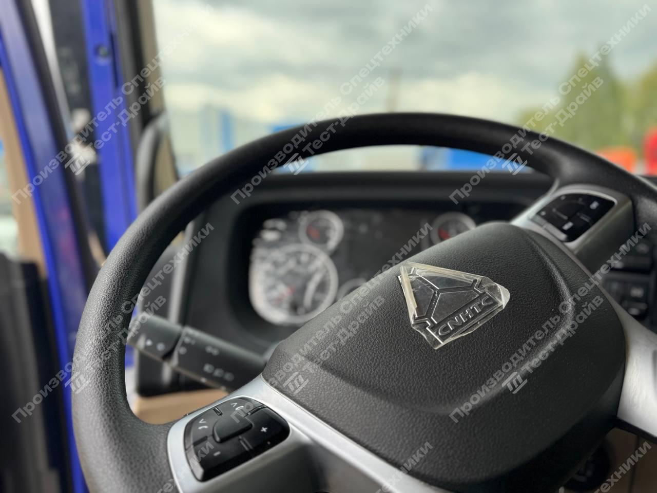 Сортиментовоз HOWO 6x4 с ГМУ ICARBAZZOLI IB 100 L98 и площадкой ЛЕСОVOZ Фото №47