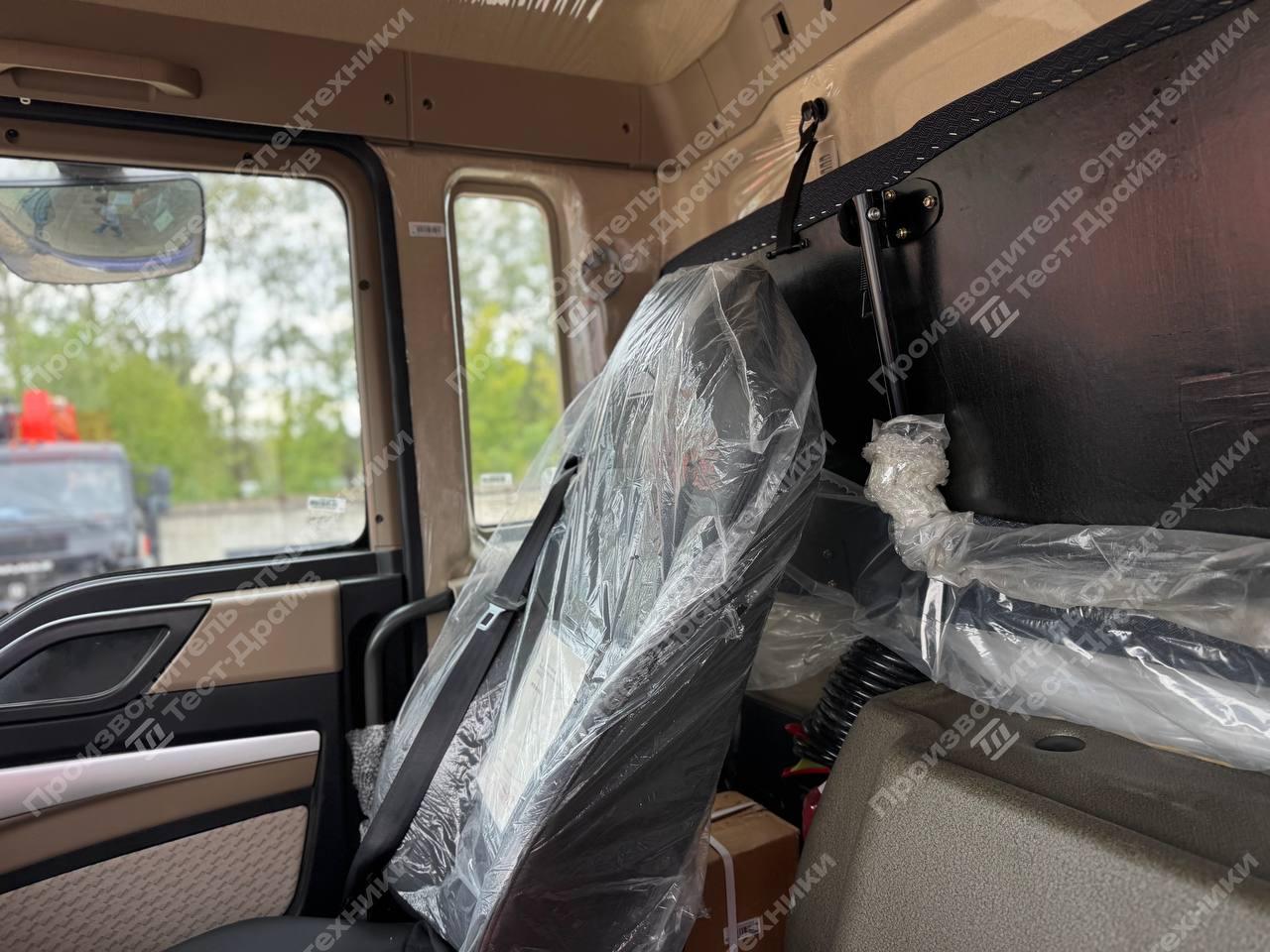 Сортиментовоз HOWO 6x4 с ГМУ ICARBAZZOLI IB 100 L98 и площадкой ЛЕСОVOZ Фото №50