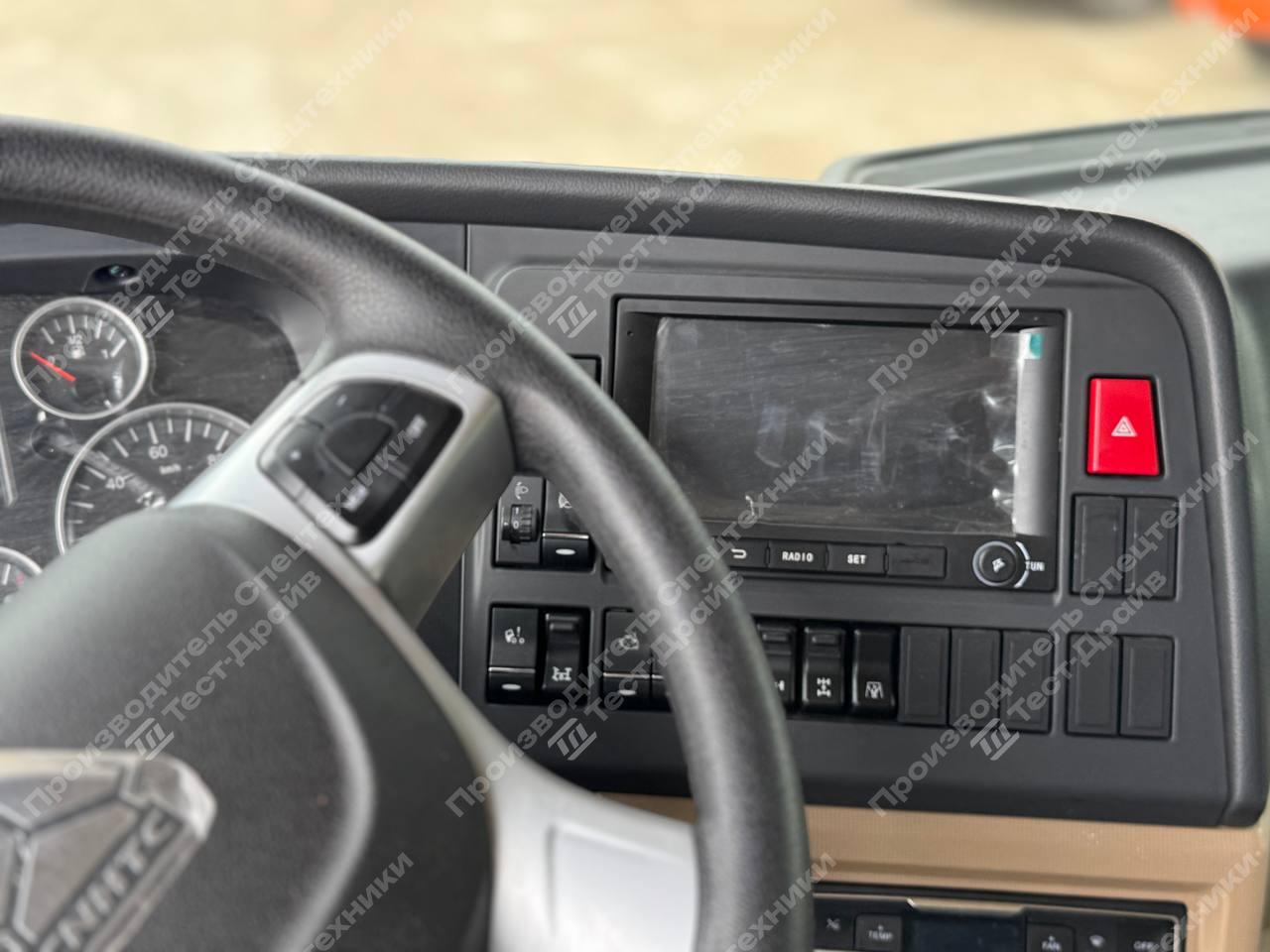 Сортиментовоз HOWO 6x4 с ГМУ ICARBAZZOLI IB 100 L98 и площадкой ЛЕСОVOZ Фото №52