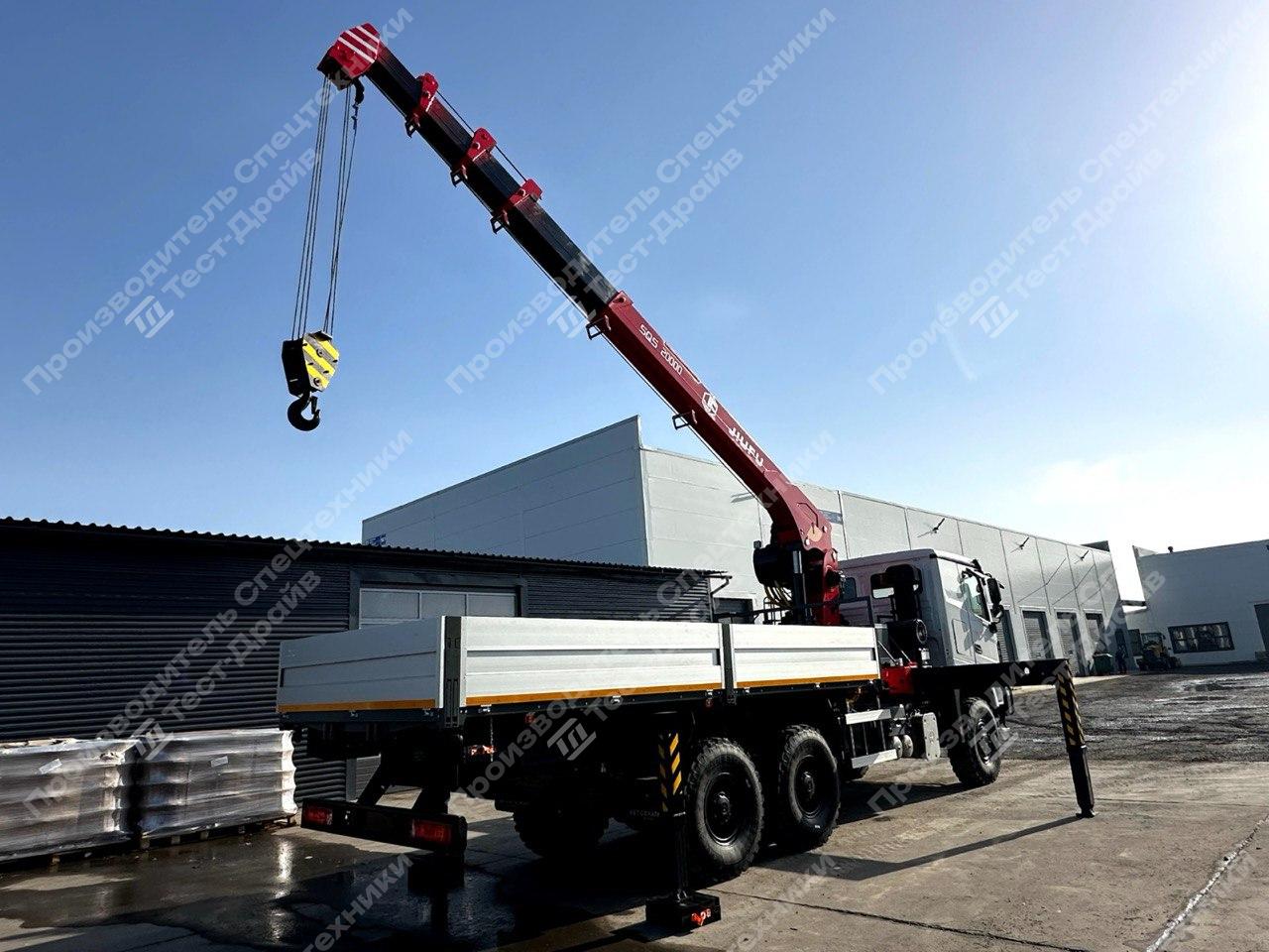 Бортовой Beiben NG80B с КМУ JIUFU SQS20000 Фото №2