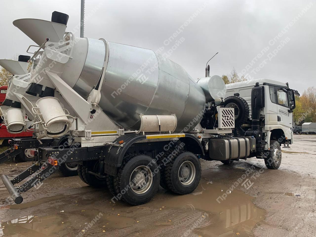 Автобетоносмеситель Shacman X3000 6x6 с цистерной 8 м3 Фото №12