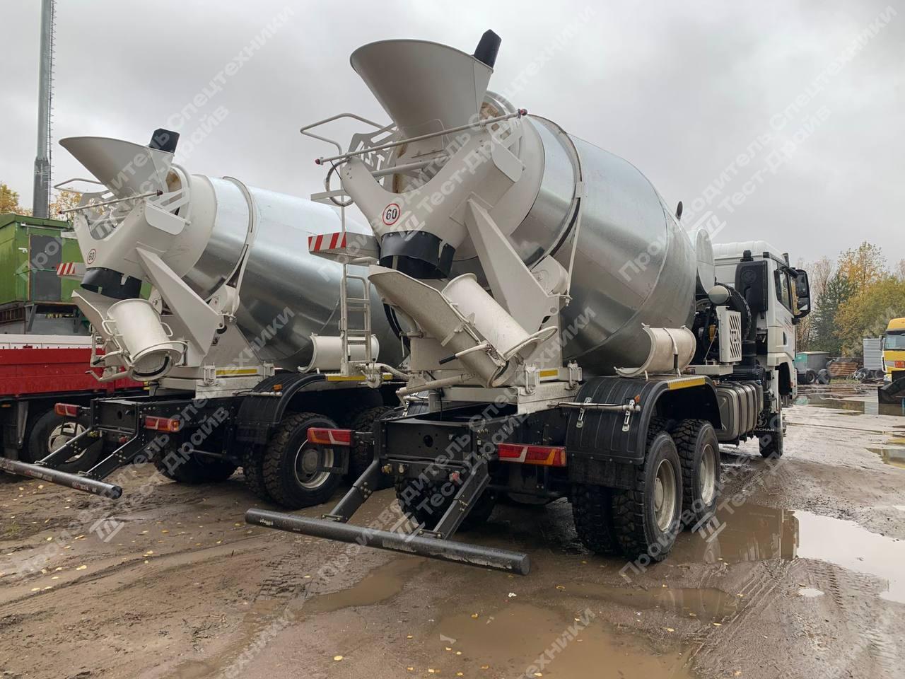 Автобетоносмеситель Shacman X3000 6x6 с цистерной 8 м3 Фото №11