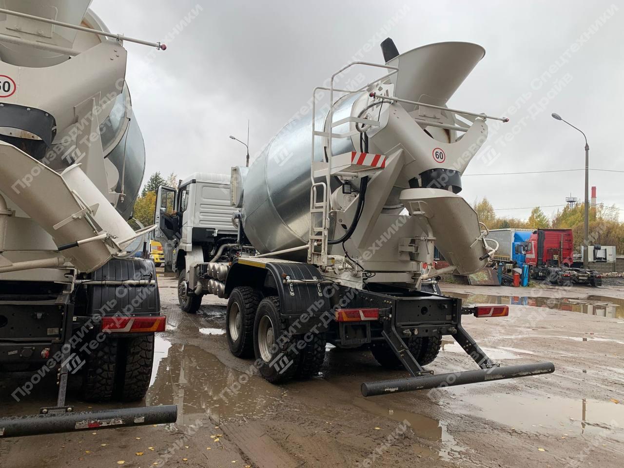 Автобетоносмеситель Shacman X3000 6x6 с цистерной 8 м3 Фото №10