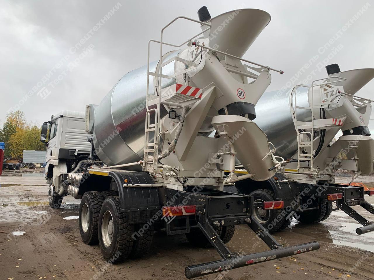 Автобетоносмеситель Shacman X3000 6x6 с цистерной 8 м3 Фото №9