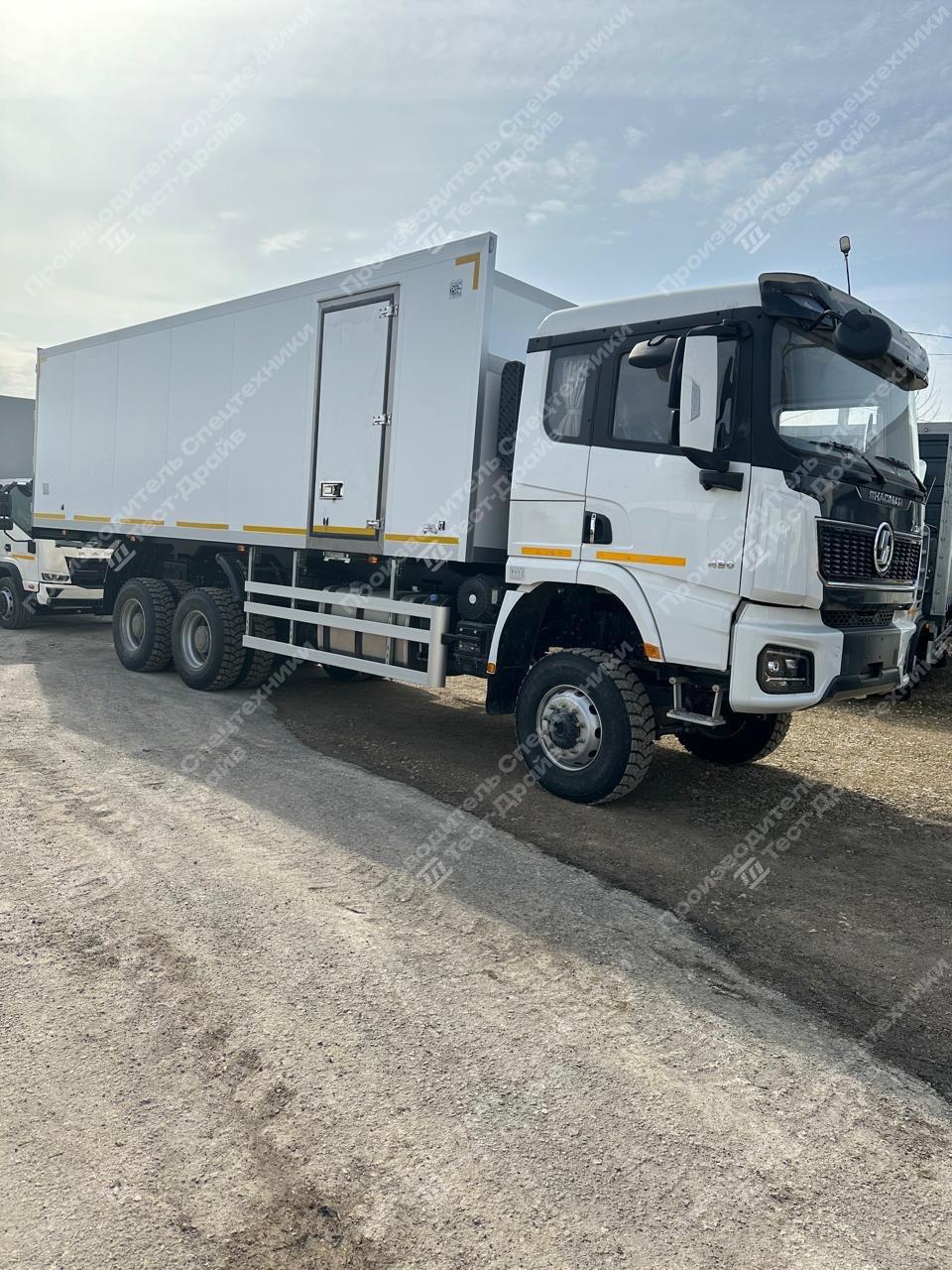 Рефрижератор Shacman X3000 6x6 с ХОУ Carrier Supra 850 Фото №3
