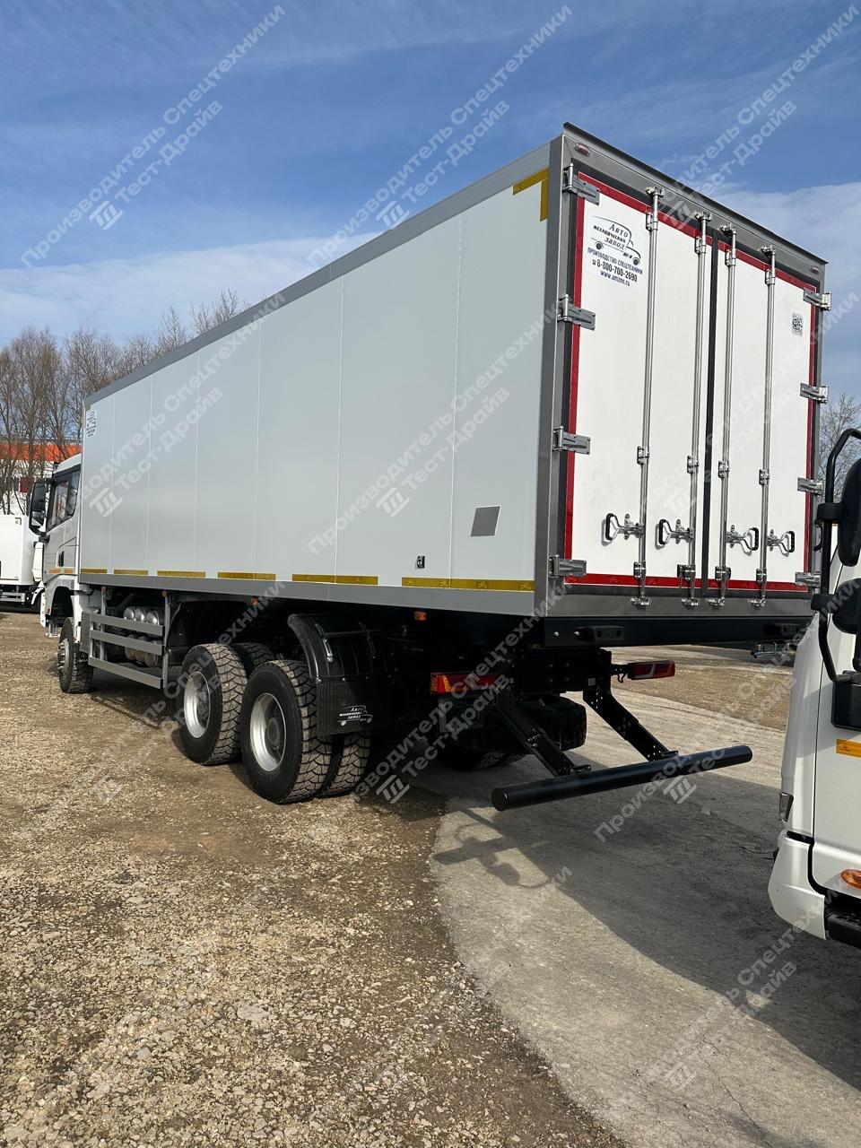 Рефрижератор Shacman X3000 6x6 с ХОУ Carrier Supra 850 Фото №2